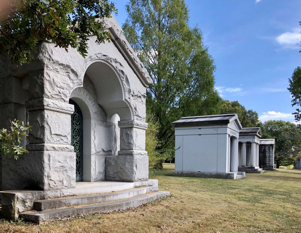 At Bellefontaine Cemeery